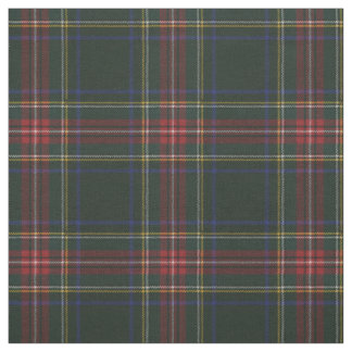 Stewart Black Modern Original Tartan Stoff