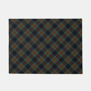 Stewart Black Tartan Fußmatte