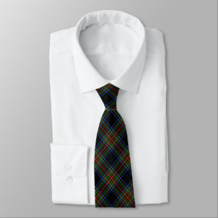 Stewart Black Tartan Krawatte