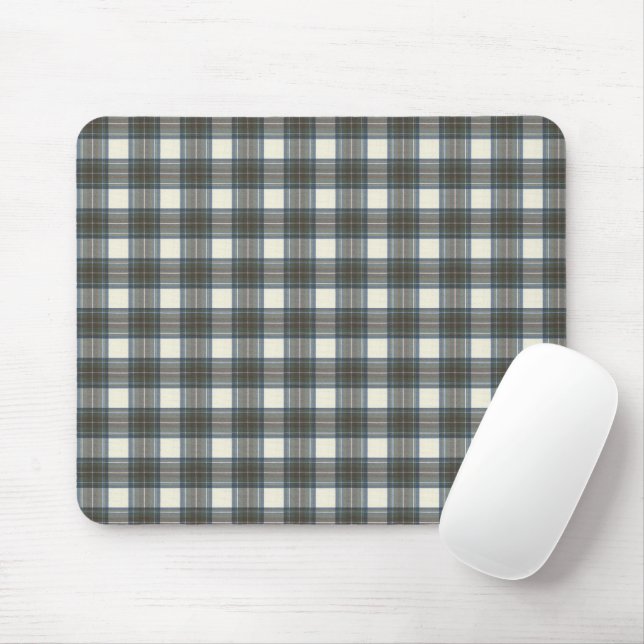 Stewart Blue Dress Original Scottish Tartan Mousepad (Mit Mouse)