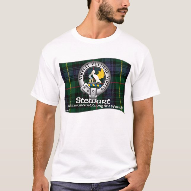 Stewart-Clan T-Shirt (Vorderseite)