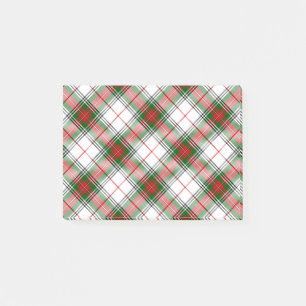 Stewart Clan Tartan Post-it Klebezettel