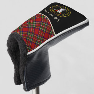 Stewart Clan Wappen Personalisiert Putter Golf Headcover