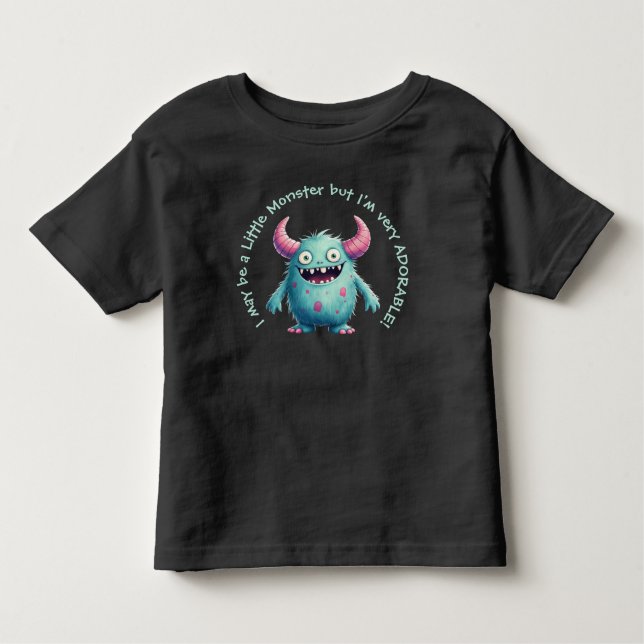 Stewart: Das Adorable Little Monster Kleinkind T-shirt (Vorderseite)