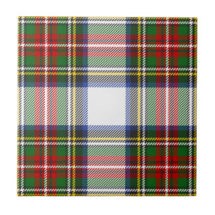 Stewart Dress Clan Tartan Kariertes Muster Fliese