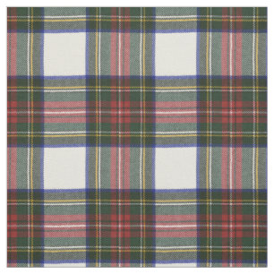 Stewart Dress Modern Scottish Tartan Stoff