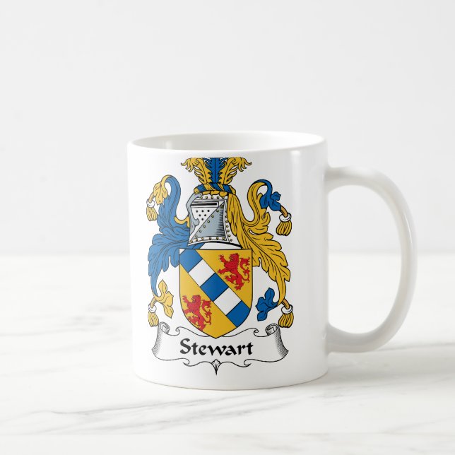 Stewart-Familienwappen Tasse (Rechts)