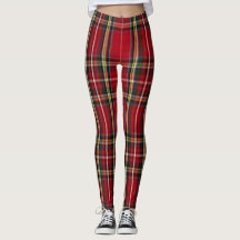 Stewart karierte Leggings