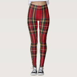 Stewart karierte Leggings