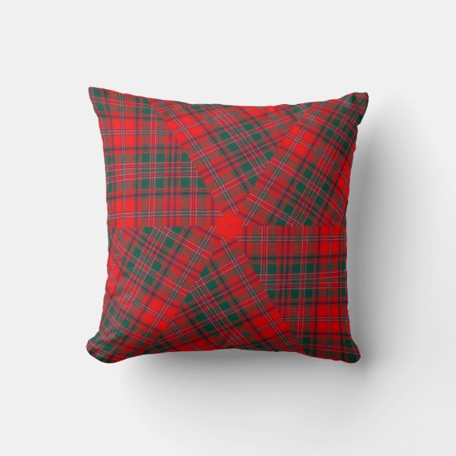 Stewart of Appin Modern Tartan Kissen (Vorderseite)