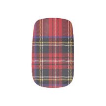Stewart Red Tartan Pattern