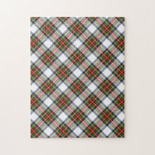 Stewart Royal Dress Clan Tartan Karomuster Puzzle