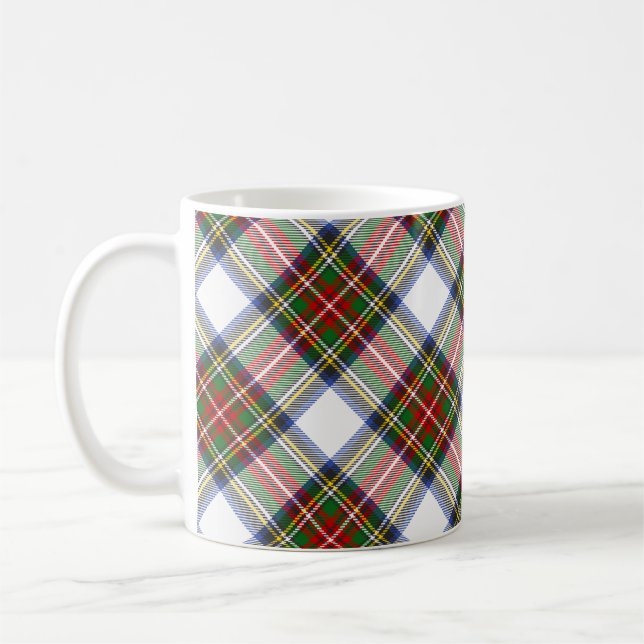 Stewart Royal Dress Kariert Scottish Diags Kaffeetasse (Links)