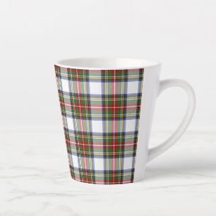 Stewart Royal Dress Kariert Scottish Pattern Coffe Milchtasse