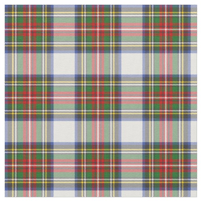 Stewart Royal Dress Kariert Scottish Pattern Stoff (Nahaufnahme)