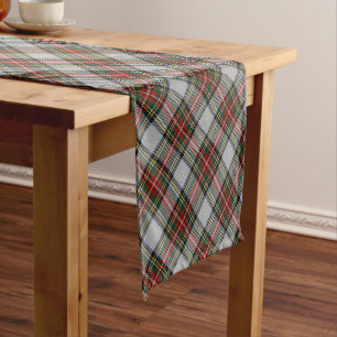 Stewart Royal Dress Tartan Kurzer Tischläufer
