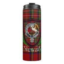 Stewart-Schottischer-Clan-Tartan & -Wappen