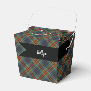 Stewart Stuart Black Clan Tartan Kariert Geschenkschachtel