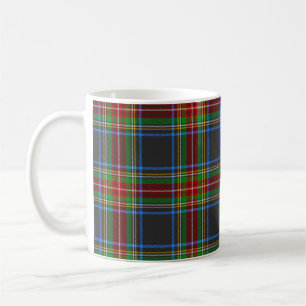 Stewart Stuart Black Clan Tartan Kariert Kaffeetasse