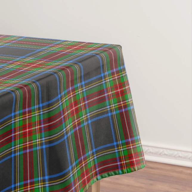 Stewart Stuart Black Clan Tartan Kariert Tischdecke (Beispiel)