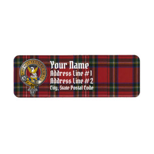 Stewart Tartan & Abzeichen
