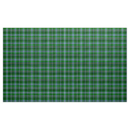 Stewart-Tartan Blau Grün und Schwarz Karierter Sto Stoff