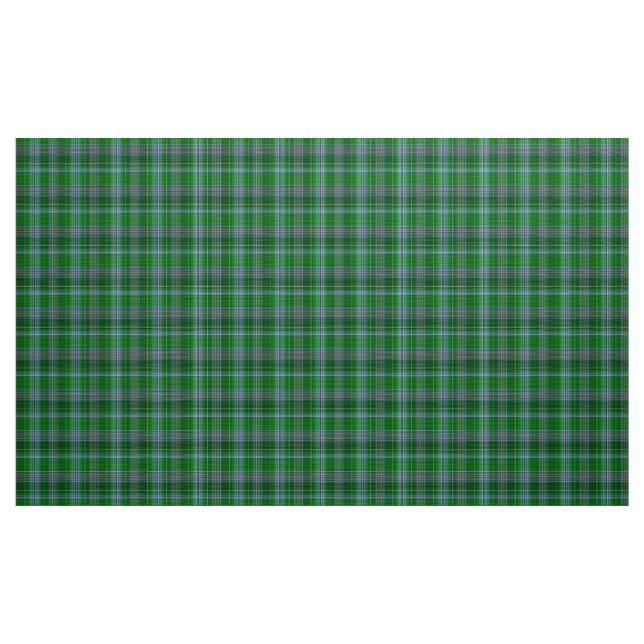 Stewart Tartan Blue Green und Black Kariert Fabric Stoff (Yard (91,4 cm))
