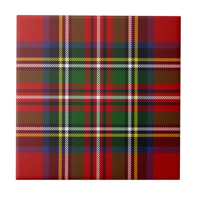 Stewart Tartan Fliese (Vorderseite)