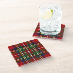 Stewart Tartan Glasuntersetzer