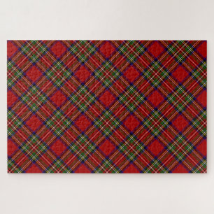 Stewart Tartan Kariertes Muster Puzzle