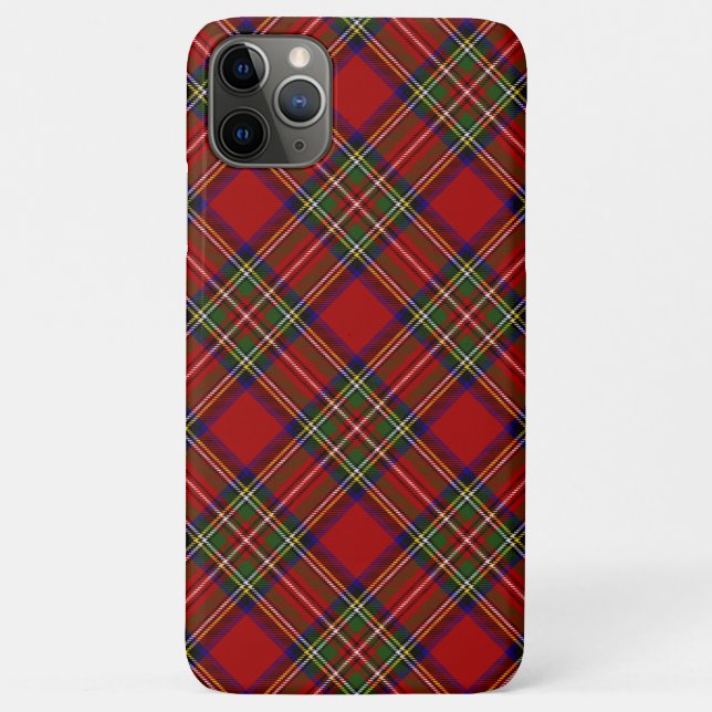 Stewart Tartan Kariertes schottisches Muster Case-Mate iPhone Hülle (Rückseite)