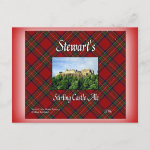 Stewart's Stirling Castle Ale Postkarte