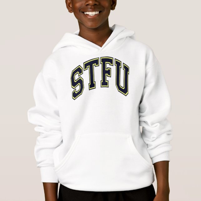 STFU HOODIE (Vorderseite)