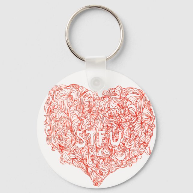 STFU SCHLÜSSELANHÄNGER (Vorderseite)