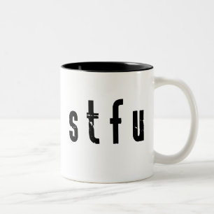 STFU-Tasse Zweifarbige Tasse