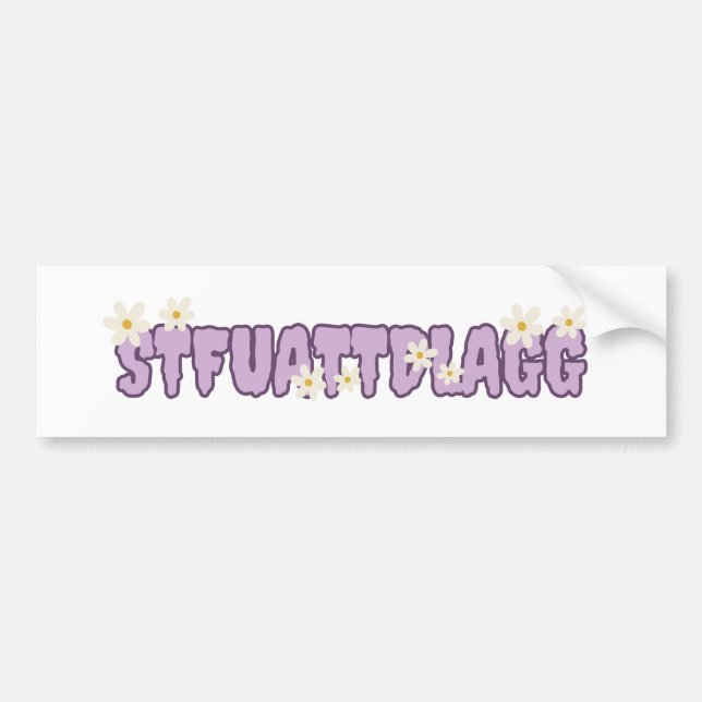 stfuattdlagg Bücher, Smut-Leser  Autoaufkleber (Vorne)