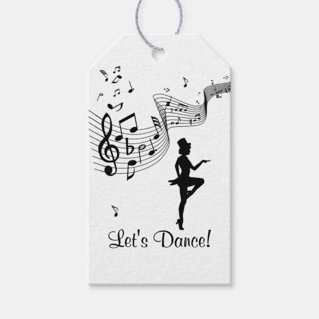 Stich Dance 3 Let's Dance Geschenkanhänger (Vorderseite)