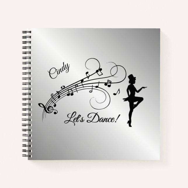 Stich Dance 3 Notizbuch (Vorderseite)