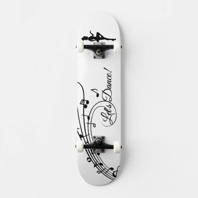 Stich Dance 3 Skateboard (Vorderseite)