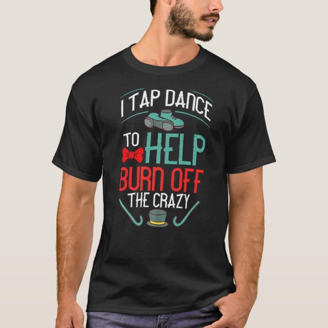 Stich Dance Beginner Shows Music Lessons Workout D T-Shirt (Vorderseite)