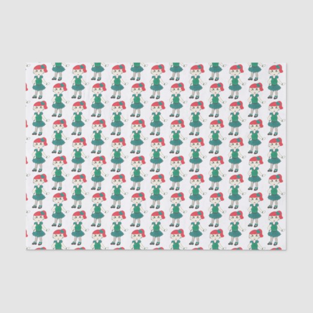 Stich Dance Class Erwägungsgrund Teacher Tapdancin Seidenpapier (Vorderseite)