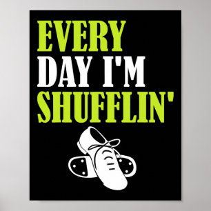 Stich Dance - Jeden Tag bin ich Shufflin' Poster