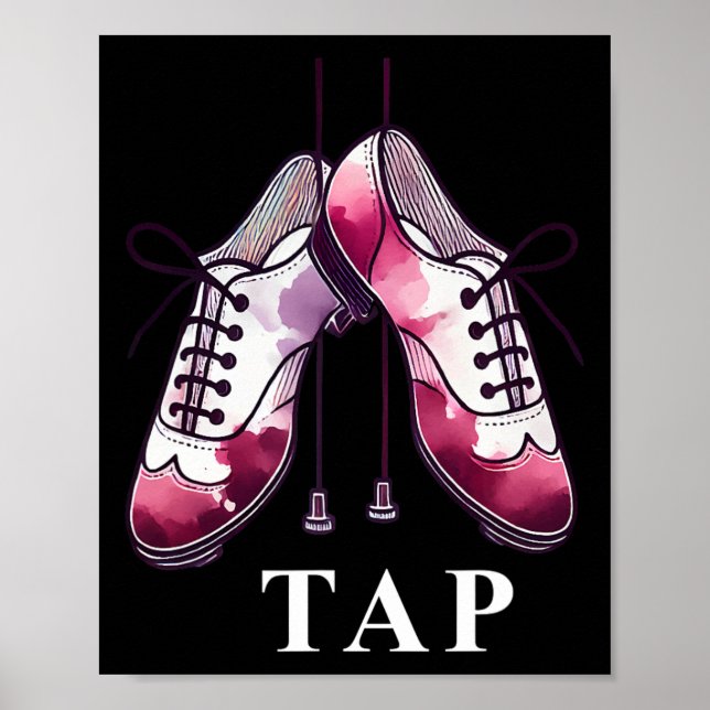 Stich Dance Lover Dancing Shoes Competition Dancer Poster (Vorne)