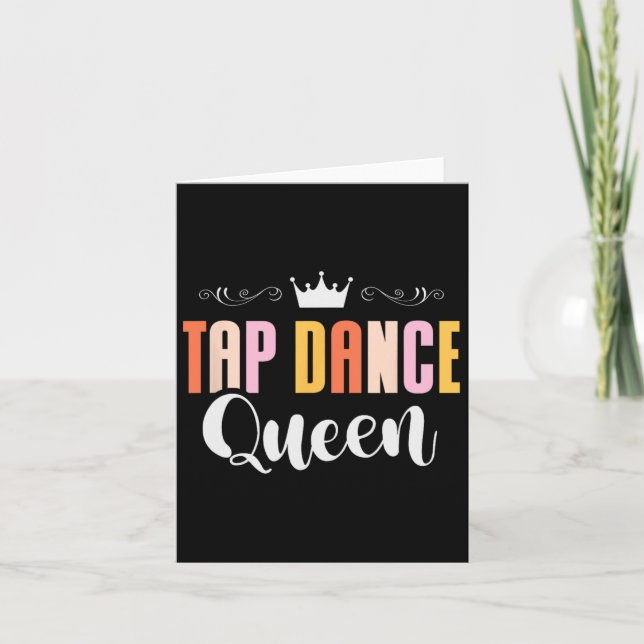 Stich Dance Queen Stich Dancing Stich Dancer Dance Karte (Vorderseite)