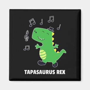 Stich Dance -tapasaurus Rex-dinosaurier Erwägungsg Magnet
