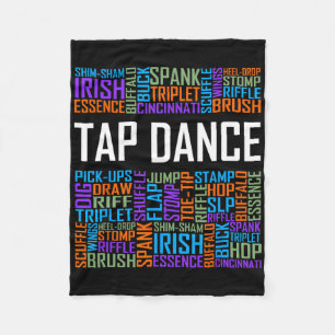 Stich Dance Words Lover Gift Stich Dancer Gifts Da Fleecedecke