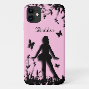 Stich Dancer in Butterfly Garden Pink Personalisie Case-Mate iPhone Hülle