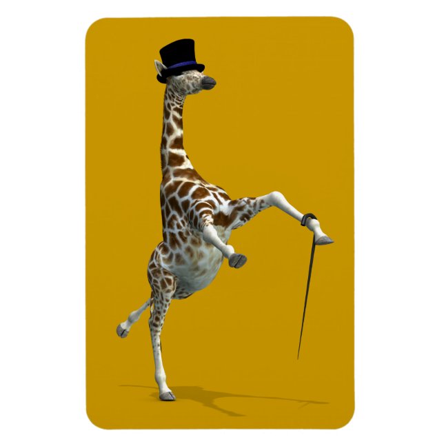 Stich Dancing Giraffe Magnet (Vertikal)