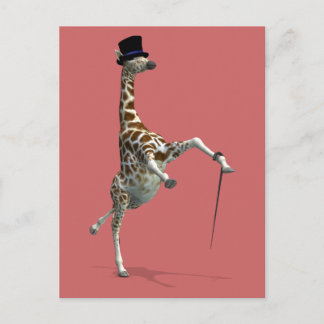 Stich Dancing Giraffe Postkarte