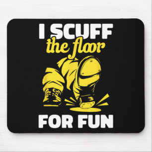 Stich Dancing Ich schlage den Boden für Spaß Stich Mousepad